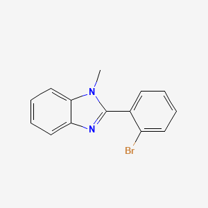 2-(2-Bromophenyl)-1-methyl-1H-benzo[d]imidazole