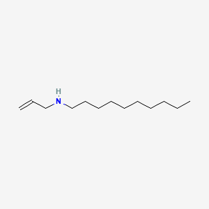 molecular formula C13H27N B3195638 N-allyldecylamine CAS No. 92162-19-1