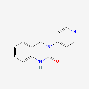 2(1H)-Quinazolinone, 3,4-dihydro-3-(4-pyridinyl)-