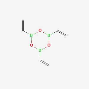 molecular formula C6H9B3O3 B3195735 三乙烯基硼氧烷 CAS No. 92988-08-4