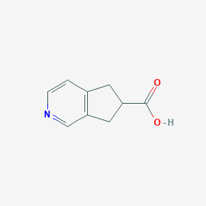 6,7-dihydro-5H-cyclopenta[c]pyridine-6-carboxylic acid