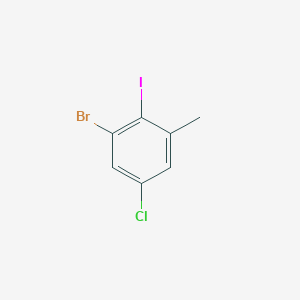 3-Bromo-5-chloro-2-iodotoluene