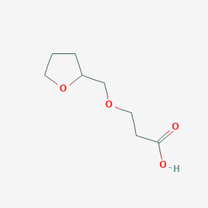 3-(Oxolan-2-ylmethoxy)propanoic acid
