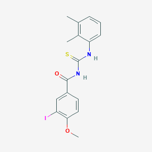 N-[(2,3-dimethylphenyl)carbamothioyl]-3-iodo-4-methoxybenzamide