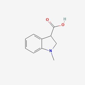 1-methyl-2,3-dihydro-1H-indole-3-carboxylic acid