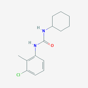 molecular formula C14H19ClN2O B319589 N-(3-chloro-2-methylphenyl)-N'-cyclohexylurea 
