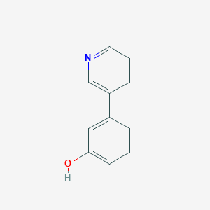 molecular formula C11H9NO B3195909 3-(Pyridin-3-yl)phenol CAS No. 93851-31-1