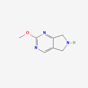 2-Methoxy-6,7-dihydro-5H-pyrrolo[3,4-d]pyrimidine