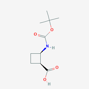 cis-2-{[(Tert-butoxy)carbonyl]amino}cyclobutane-1-carboxylic acid