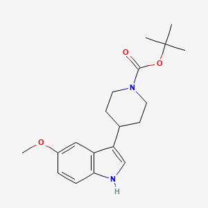 tert-butyl 4-(5-methoxy-1H-indol-3-yl)piperidine-1-carboxylate