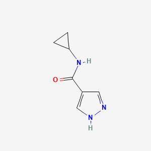 N-cyclopropyl-1H-pyrazole-4-carboxamide