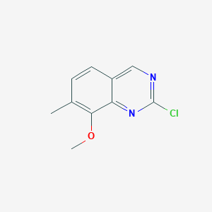2-Chloro-8-methoxy-7-methylquinazoline