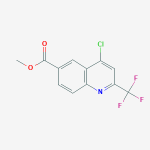 Methyl 4-chloro-2-(trifluoromethyl)quinoline-6-carboxylate