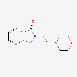 6,7-Dihydro-6-(2-morpholinoethyl)-5H-pyrrolo[3,4-B]pyridin-5-one