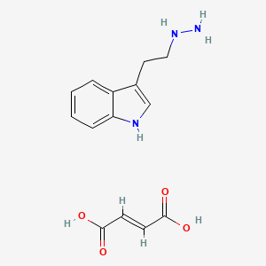 3-(2-hydrazinylethyl)-1H-indole fumarate