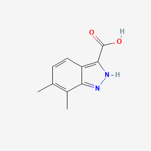 6,7-Dimethyl-1H-indazole-3-carboxylic acid
