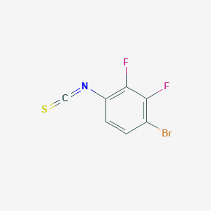 molecular formula C7H2BrF2NS B3196632 4-Bromo-2,3-difluorophenyl isothiocyanate CAS No. 1000574-53-7