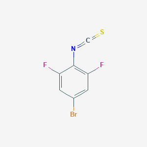 molecular formula C7H2BrF2NS B3196640 4-Bromo-2,6-difluorophenyl isothiocyanate CAS No. 1000574-64-0