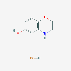 3,4-Dihydro-2H-benzo[b][1,4]oxazin-6-ol hydrobromide