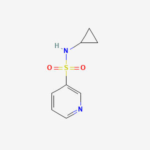 molecular formula C8H10N2O2S B3196783 N-cyclopropylpyridine-3-sulfonamide CAS No. 1000933-61-8