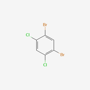molecular formula C6H2Br2Cl2 B3196953 1,3-Dibromo-4,6-dichlorobenzene CAS No. 100191-21-7