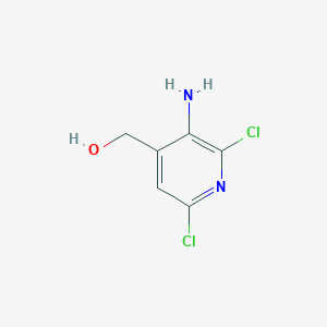 (3-Amino-2,6-dichloropyridin-4-yl)methanol