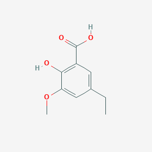 5-Ethyl-2-hydroxy-3-methoxybenzoic acid