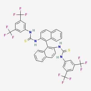 N,N'-(R)-[1,1'-Binaphthalene]-2,2'-diylbis[N'-[3,5-bis(trifluoromethyl)phenyl]thiourea]