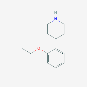 molecular formula C13H19NO B3197515 4-(2-Ethoxyphenyl)piperidine CAS No. 100617-80-9