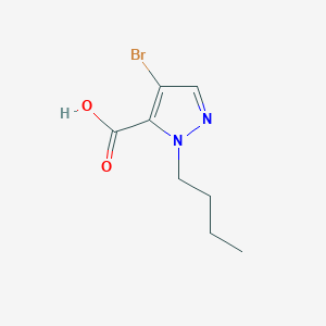 molecular formula C8H11BrN2O2 B3197638 4-Bromo-1-butyl-1H-pyrazole-5-carboxylic acid CAS No. 1006451-63-3
