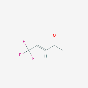 molecular formula C6H7F3O B3197842 5,5,5-三氟-4-甲基-戊-3-烯-2-酮 CAS No. 10075-05-5