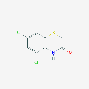 5,7-Dichloro-2H-1,4-benzothiazine-3(4H)-one