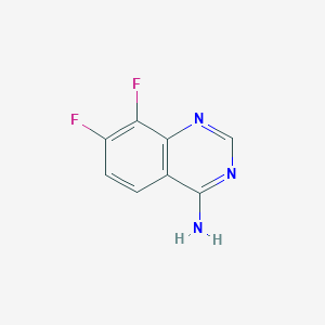 7,8-Difluoroquinazolin-4-amine