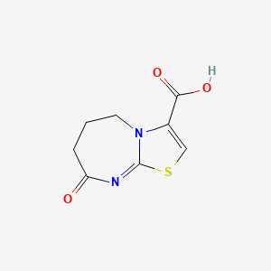 8-Oxo-5,6,7,8-tetrahydro-thiazolo[3,2-a][1,3]diazepine-3-carboxylic acid