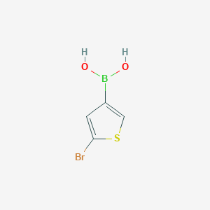 molecular formula C4H4BBrO2S B3198211 (5-Bromothiophen-3-yl)boronic acid CAS No. 101084-18-8