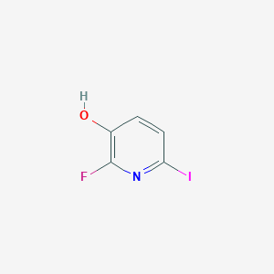 molecular formula C5H3FINO B3198355 3-Pyridinol, 2-fluoro-6-iodo- CAS No. 1012084-54-6