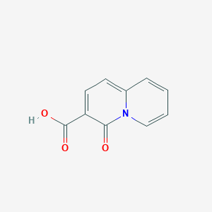 molecular formula C10H7NO3 B3198363 4-oxo-4H-quinolizine-3-carboxylic acid CAS No. 101217-93-0
