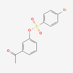 3-Acetylphenyl 4-bromobenzene-1-sulfonate