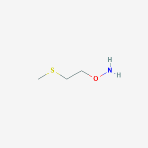 O-[2-(methylsulfanyl)ethyl]hydroxylamine