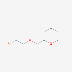 2-[(2-Bromoethoxy)methyl]oxane