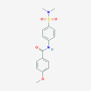 N-{4-[(dimethylamino)sulfonyl]phenyl}-4-methoxybenzamide