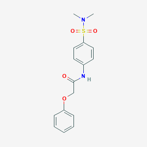 N-{4-[(dimethylamino)sulfonyl]phenyl}-2-phenoxyacetamide