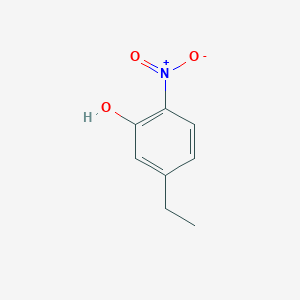 molecular formula C8H9NO3 B3198823 5-Ethyl-2-nitrophenol CAS No. 101664-28-2