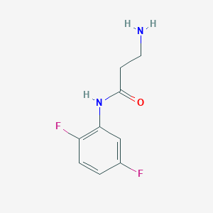 3-Amino-N-(2,5-difluorophenyl)propanamide