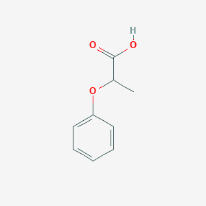 molecular formula C9H10O3 B031991 2-苯氧基丙酸 CAS No. 940-31-8