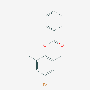 molecular formula C15H13BrO2 B319916 4-Bromo-2,6-dimethylphenyl benzoate 