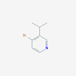 molecular formula C8H10BrN B3199196 4-Bromo-3-isopropylpyridine CAS No. 10168-01-1