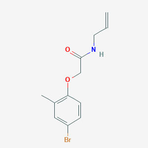 molecular formula C12H14BrNO2 B319921 N-allyl-2-(4-bromo-2-methylphenoxy)acetamide 