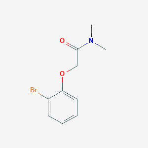 molecular formula C10H12BrNO2 B3199361 2-(2-bromophenoxy)-N,N-dimethylacetamide CAS No. 1016837-70-9