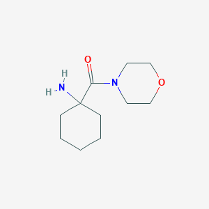 1-(Morpholine-4-carbonyl)cyclohexan-1-amine